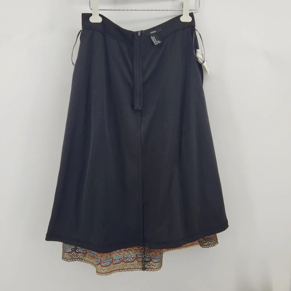 FOREVER 21 MESH  MIDI EMBROIDERED SKIRT - Picture 3 of 5